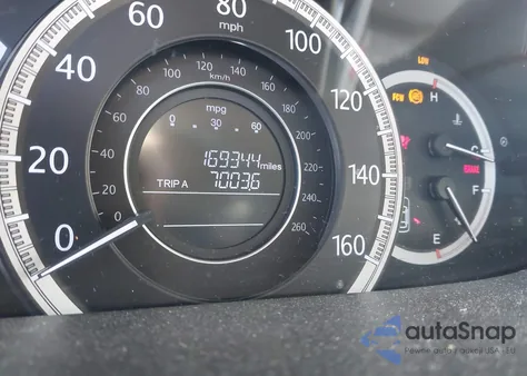 2013 Honda Accord Ex-L из США, поврежденный, VIN 1HGCR2F86DA106417